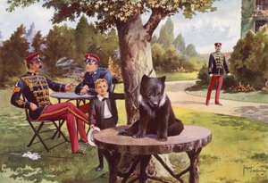 Teddy, el oso mascota de los 11th Hussars