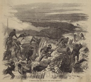 Un Desertor de las Líneas Inglesas antes de Sebastopol de after Edmond Morin