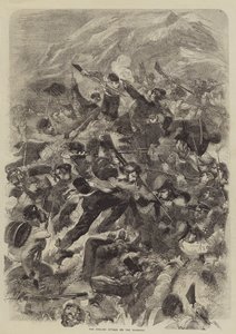El Ataque Inglés a las Canteras de after Edmond Morin