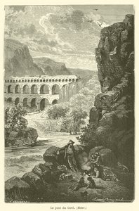 El puente del Gard, Mery de after Emile Antoine Bayard