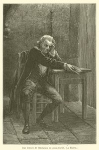Una lectura de la Imitación de Jesucristo de after Emile Antoine Bayard