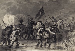 La retirada de Lee después de la batalla de Gettysburg