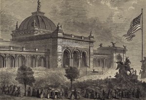 Inauguración de la Exposición del Centenario, 10 de mayo de 1876 de after Felix Octavius Carr Darley