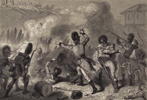 Los británicos rechazados en Fort Stephenson de after Felix Octavius Carr Darley