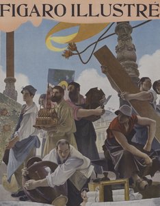 Exposición Universal de 1900 de after Francois Flameng