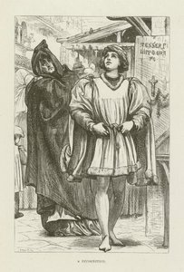Ilustración para Romola de George Eliot de after Frederic Leighton