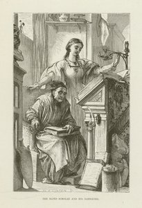 Ilustración de Romola de after Frederic Leighton