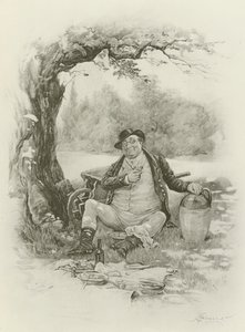Mr. Pickwick de after Frederick Barnard