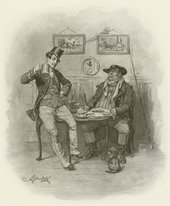 Los dos Wellers de after Frederick Barnard