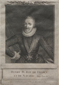 Enrique IV, Rey de Francia de after Gabriel de Saint Aubin