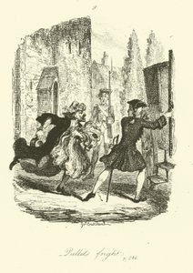 Ilustración para Peregrine Pickle de Tobias Smollett