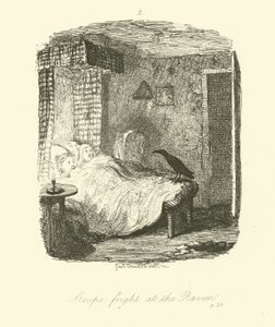 Ilustración para Roderick Random de Tobias Smollett de after George Cruikshank