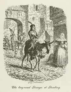 Ilustración de Tristram Shandy de after George Cruikshank
