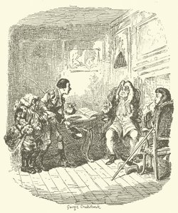 Ilustración para Tristram Shandy de after George Cruikshank