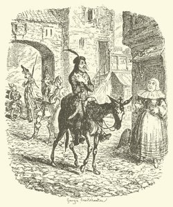 Ilustración para Tristram Shandy de after George Cruikshank