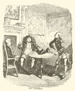 Ilustración para Tristram Shandy de after George Cruikshank