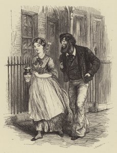 Balada de Eliza Davis de W M Thackeray de after George Housman Thomas