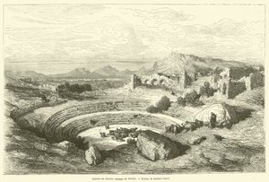 Ruinas del teatro antiguo de Mérida de Gustave after Dore
