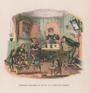 Ilustración para Nicholas Nickleby
