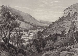 Nablus, la Antigua Siquem de after Harry Fenn