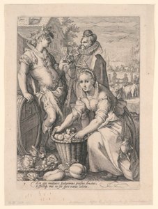 Las Cuatro Estaciones (Otoño) de after Hendrik Goltzius