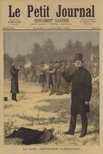 Duelo entre Paul Deroulede y Georges Clemenceau