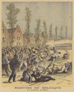 Disturbios en Bélgica