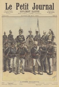 Soldados del ejército italiano de after Henri Meyer