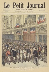 Inicio de la carrera París-Belfort