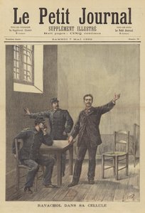 El anarquista francés Ravachol en su celda