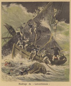 El naufragio del Labourdonnais de after Henri Meyer