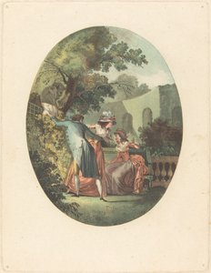 La estatua del dios Pan de after Henri Nicolas van Gorp