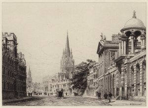 Calle Alta de after Henri Toussaint