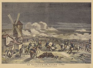 La batalla de Valmy (1792)