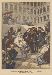 Los creadores del Vaticano de after Horace Vernet