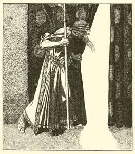 El Rey Mark trama maldad de after Howard Pyle