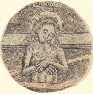 Cristo como el Hombre de Dolores de after Israhel van Meckenem