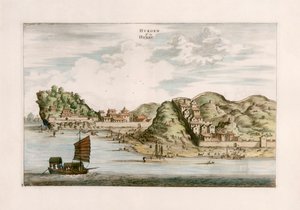 Hukoen de after Johannes Nieuhof