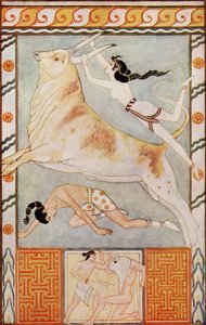 Los cazadores de toros, ilustración de 