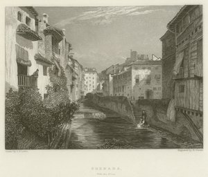 Granada, con la Torre de after John Frederick Lewis