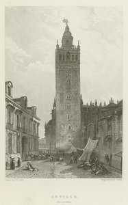 Sevilla, La Giralda de after John Frederick Lewis