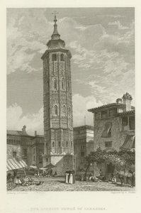La Torre Inclinada de Zaragoza de after John Frederick Lewis
