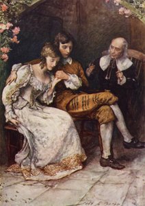 En la puerta del maestro de after John Henry Frederick Bacon