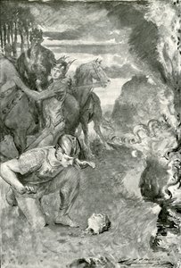 Beowulf encuentra la cabeza de Aschere