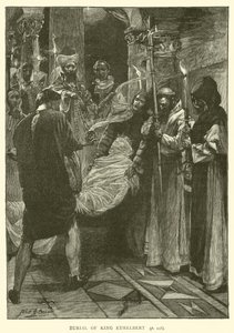 Entierro del Rey Ethelbert de after John Henry Frederick Bacon