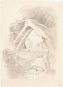 Cabaña en Diss de after John Sell Cotman British 19th Century