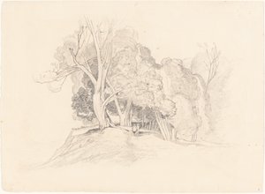 Paisaje con Árboles de after John Sell Cotman British 19th Century