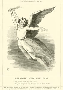 El paraíso y el peri de after John Tenniel