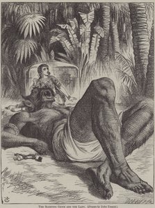 El genio durmiente y la dama