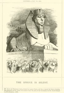 La esfinge está en silencio de after John Tenniel